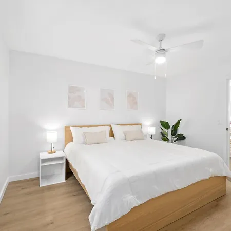 M Lake Worth Beach - Modern Villas Near West Palm Beach, Chic Retro Vibes, King Bed, Cozy Backyard, Bbq, Workspace, High-Speed Internet, Free Parking, 5 Minutes To Downtown & Beach Exterior foto